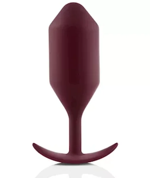 B-vibe Snug Plug 5 Dark Red — image 5 of 8