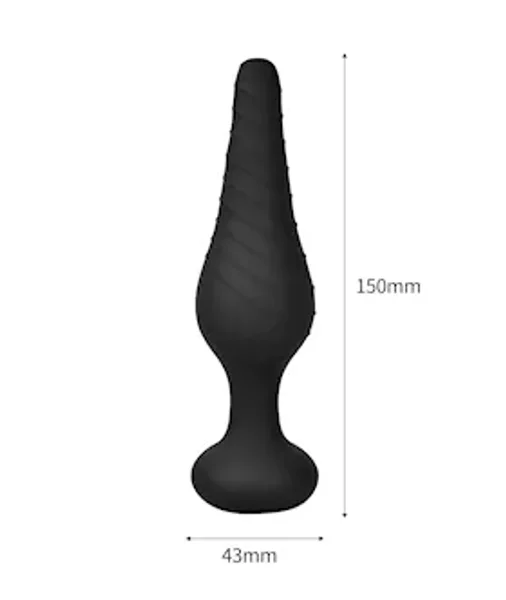 Amore Downward Spiral Remote Vibrating Butt Plug — image 6 of 6