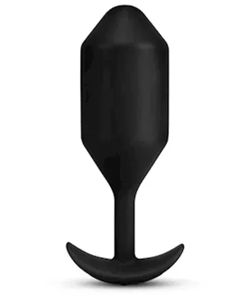 B-vibe Vibrating Snug Plug Xxl Black (Size 5) — image 2 of 5