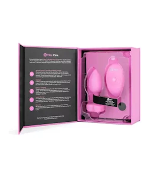 B-vibe Remote Control Vibrating Jewelled Heart Plug S/m — image 7 of 8
