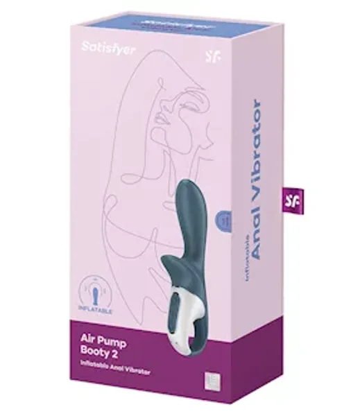 Satisfyer Air Pump Booty 2 Dark Grey — image 6 of 6