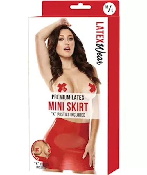 Premium Latex Mini Skirt - M/l — image 3 of 4