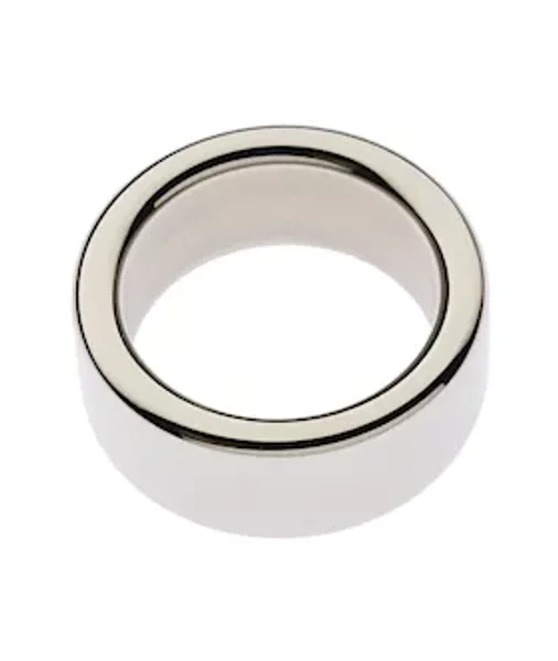 Kink Range Stainless Steel Wide Band Penis Head Ring - 28mm — image 2 of 2