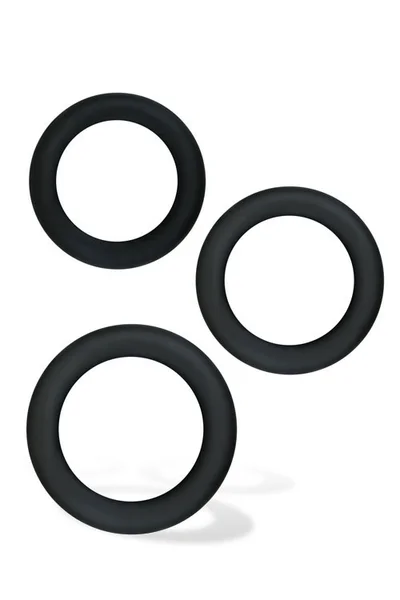 nsnovelties Pack of 3 Stretchy Silicone Cock Rings — image 4 of 6