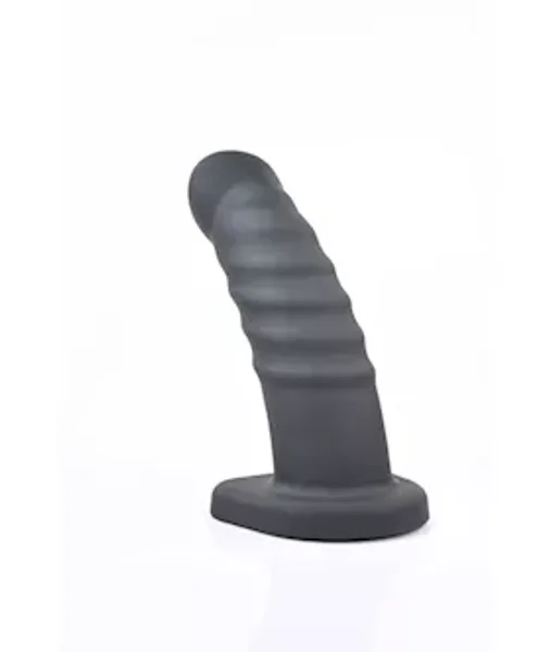 Banx Ribbed Hollow Dildo Black — image 5 of 8