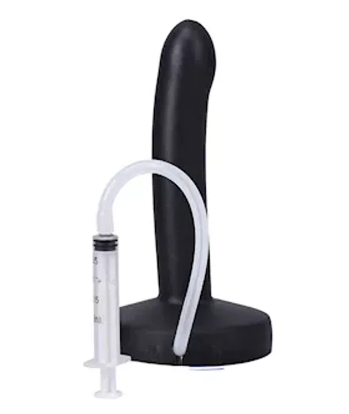 Pop Slim By Tantus Squirting Dildo Midnight — image 5 of 6