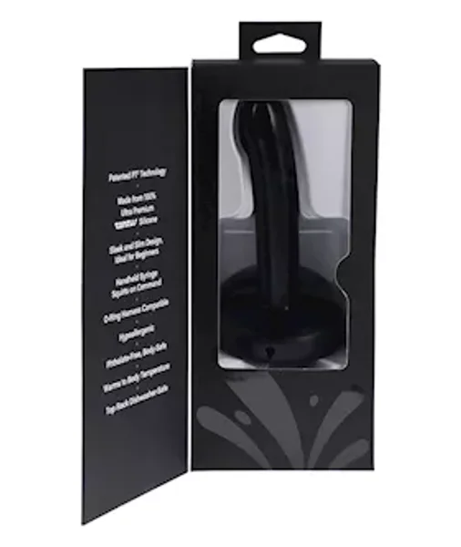 Pop Slim By Tantus Squirting Dildo Midnight — image 4 of 6