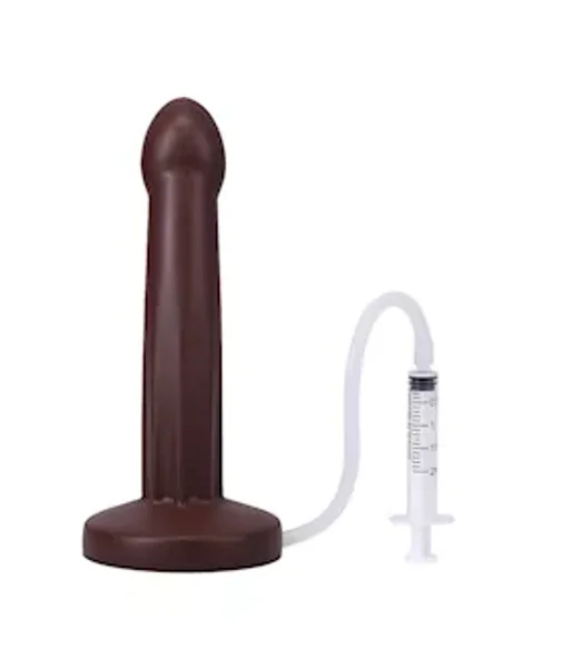 Pop By Tantus Squirting Dildo Espresso — image 4 of 6