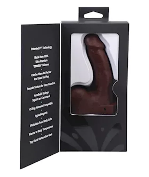 Pop N Play By Tantus Squirting Packer Espresso — image 2 of 2