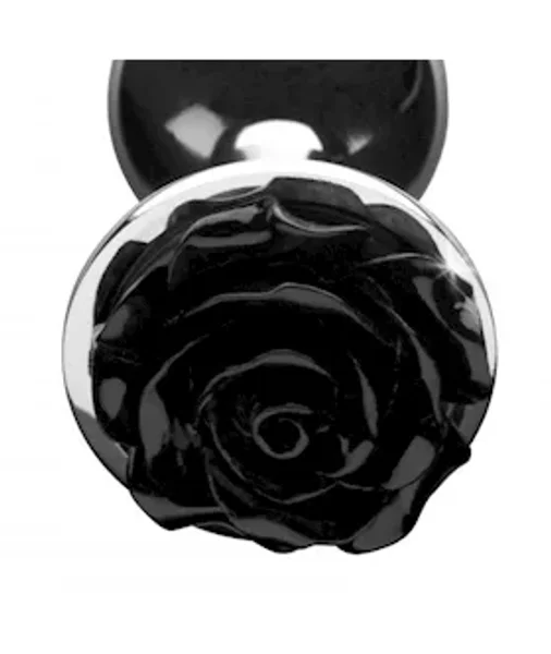 Black Rose Butt Plug - Medium — image 7 of 8
