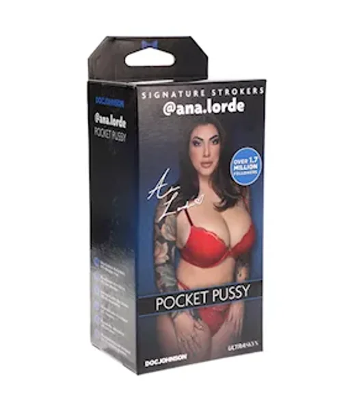 Doc Johnson Signature Strokers Ana.lorde Ultraskyn Pocket Pussy — image 4 of 4