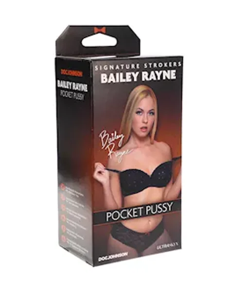 Doc Johnson Signature Strokers Bailey Rayne Ultraskyn Pocket Pussy — image 4 of 4