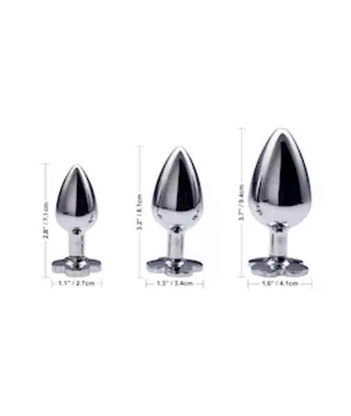 Kink Range Flower Gem Butt Plug - 3.2 Inch — image 11 of 25