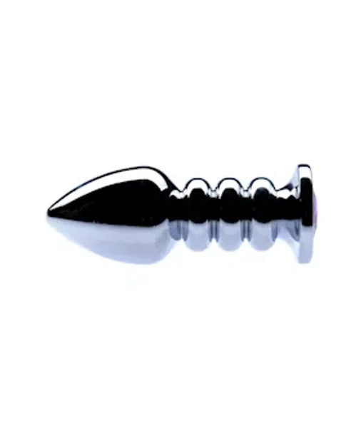 Kink Range Ribbed Gem Plug - 4 Inch — image 4 of 4