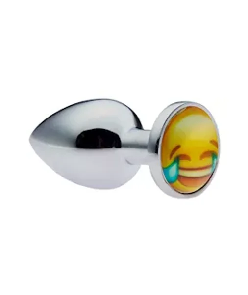 Kinki Laugh Emoji Anal Plug - 2.7 Inch — image 2 of 2
