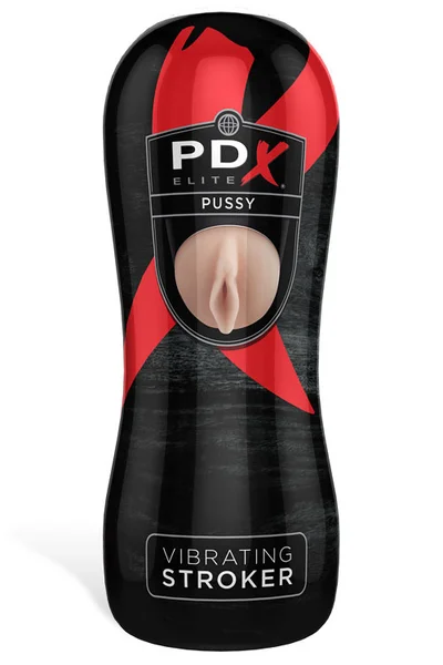 Pipedream 6.5" Vibrating Realistic Pussy Masturbator — image 10 of 12