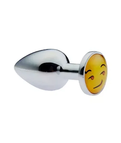Kinki Smirk Emoji Anal Plug - 2.7 Inch — image 2 of 2