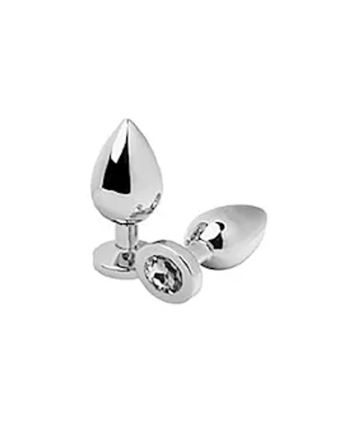 Jewelled Butt Plug Cubic Zirconium - 3.1 Inch — image 2 of 2