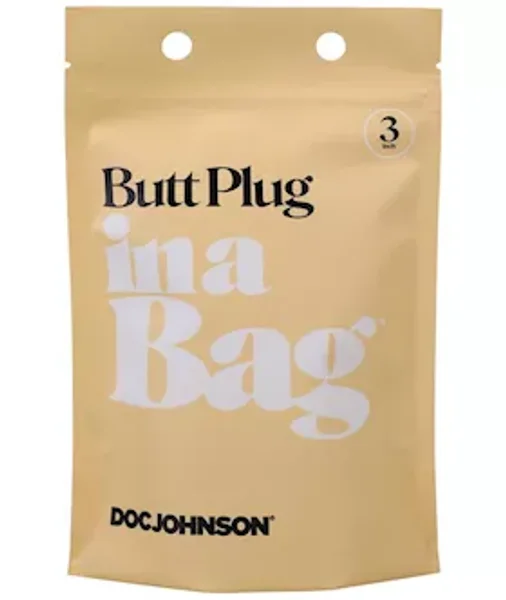 Butt Plug In A Bag 3 Inch Black — image 5 of 6