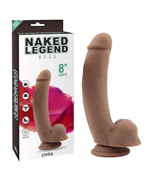 Boss Realsitic Dildo - 8 Inch — image 8 of 8