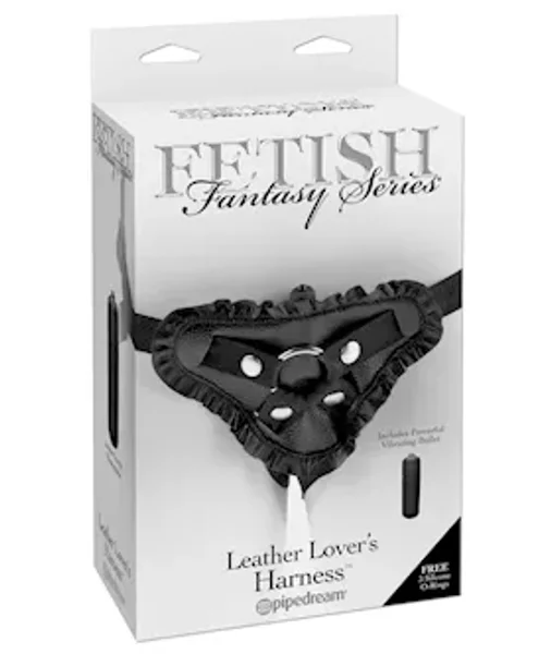 Fetish Fantasy Series Leather Lover's Harness — image 6 of 8