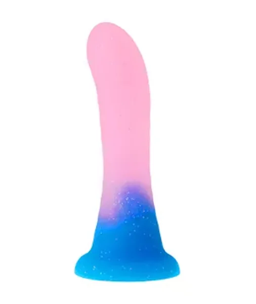 Nood Colours Glow In The Dark Glitter Dildo — image 3 of 4