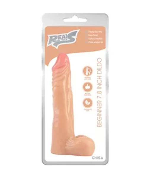 Lifelike Classic Dildo - 7.8" — image 4 of 4