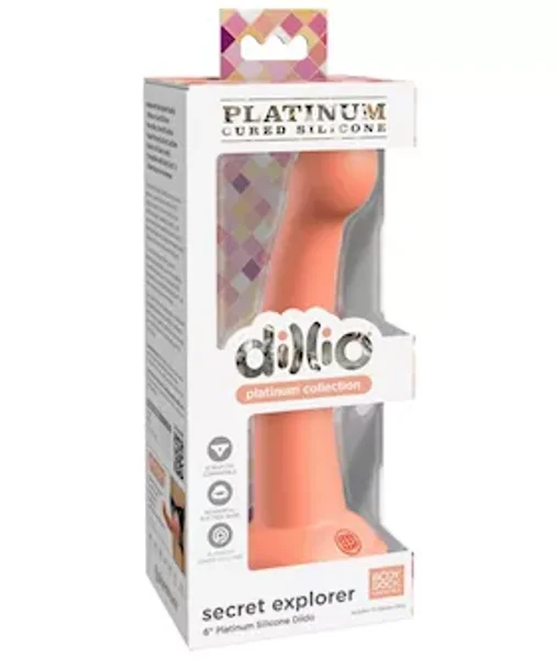 Dillio Platinum Secret Explorer Dildo — image 12 of 15
