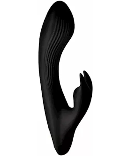 Wonder Vibes 7x Bendable Silicone Rabbit Vibe - 8.3 Inch — image 2 of 4