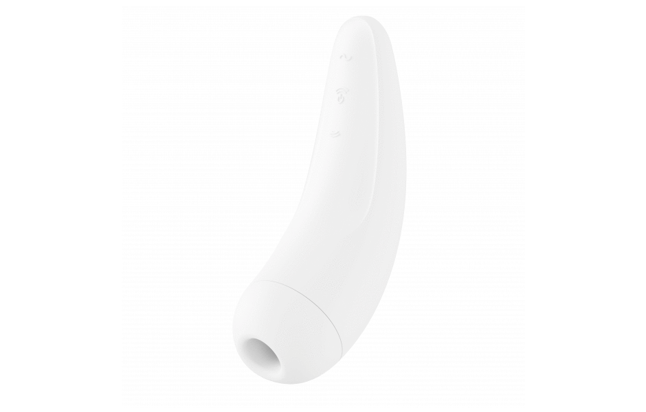 Satisfyer Curvy 2 Plus Air Pulse Silicone Clitoral Stimulator With Vibration & App
