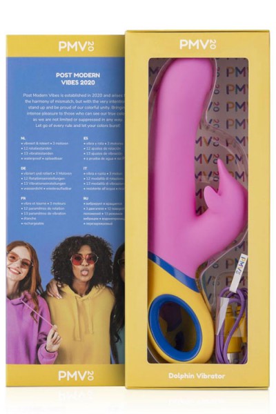 PMV20 Copy 9.1" Rotating Dolphin Vibrator