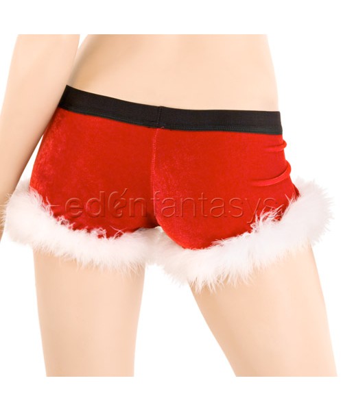 Velvet Santa costume