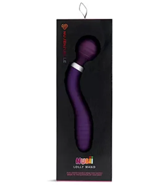 Nu Sensuelle Nubii Lolly 10 Speed Flexible Wand Purple — image 4 of 4