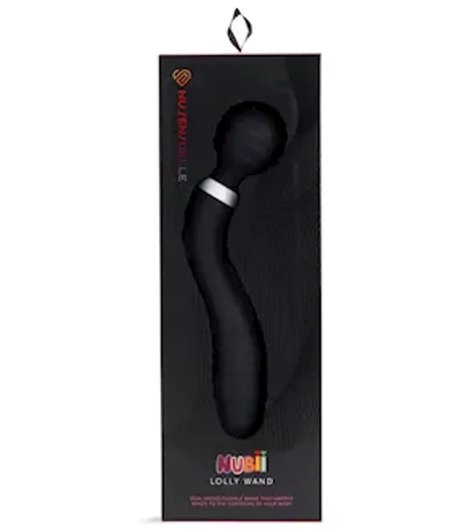 Nu Sensuelle Nubii Lolly 10 Speed Flexible Wand Black — image 6 of 6