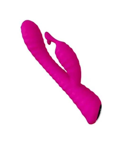 Amore Ribbed Rabbit Vibrator — image 7 of 10