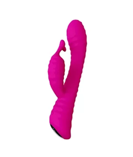 Amore Ribbed Rabbit Vibrator — image 6 of 10