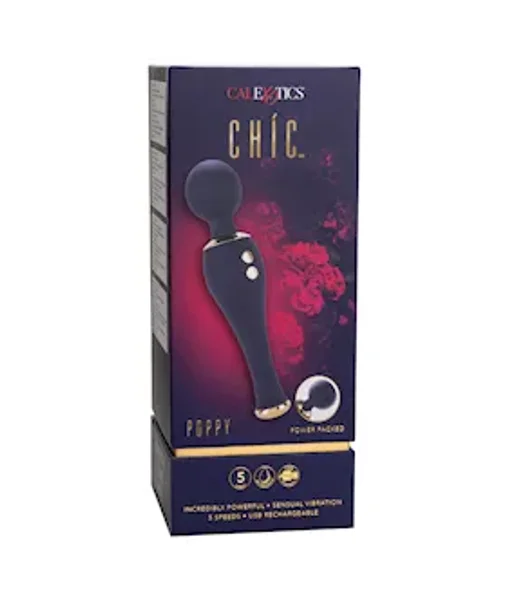 Chic Poppy Wand Vibrator - 8 Inch — image 15 of 24