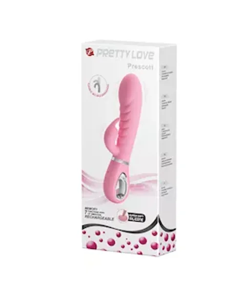 Prescott Rabbit Vibrator - 7.9 Inch — image 3 of 9