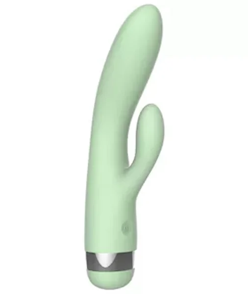 Soft By Playful Stunner Rechargeable Rabbit Vibrator Mint — image 5 of 8