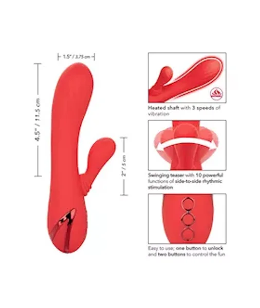 California Dreaming Palisades Passion Rabbit Vibrator — image 8 of 10