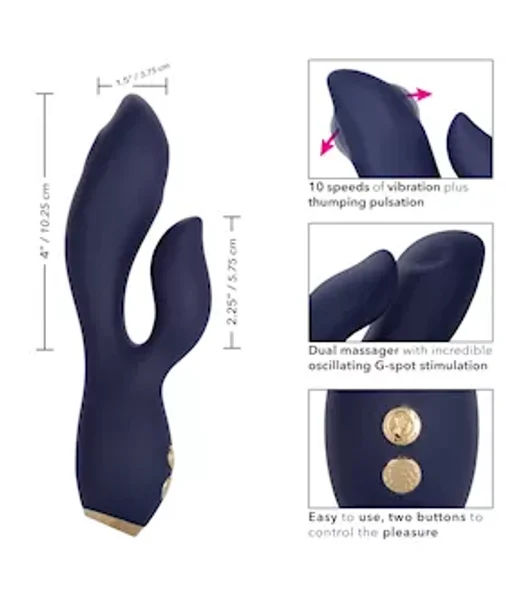 Chich Blossom Rabbit Vibrator - 7 Inch — image 17 of 24