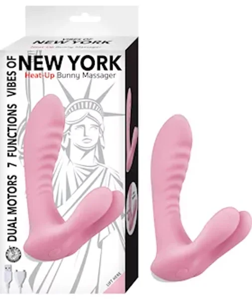 Nass Toys Vibes Of New York Heat Up Bunny Massager — image 3 of 3