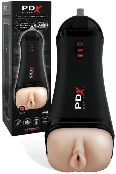 Pipedream Talk Back Interactive Vibrating Masturbator — image 7 of 10