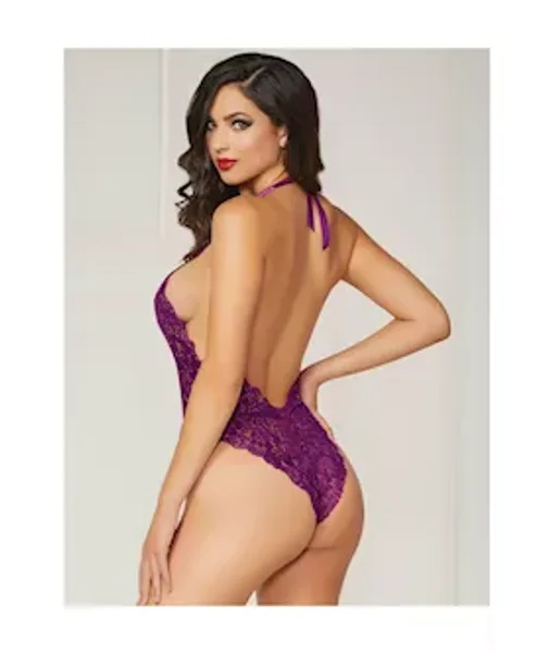 Royal Flush Lace Teddy — image 4 of 4