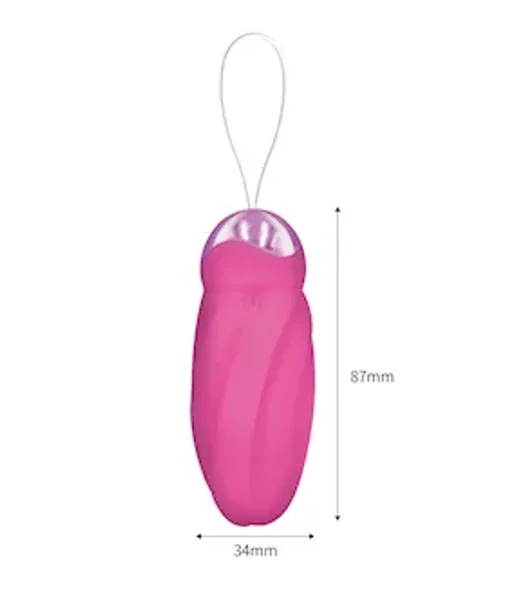 Amore Pastel Pleasure Rotating Egg Vibrator With Remote — image 6 of 6