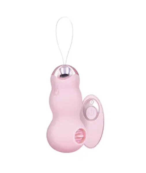 Amore Pastel Pleasure Licking Bullet Vibrator With Remote