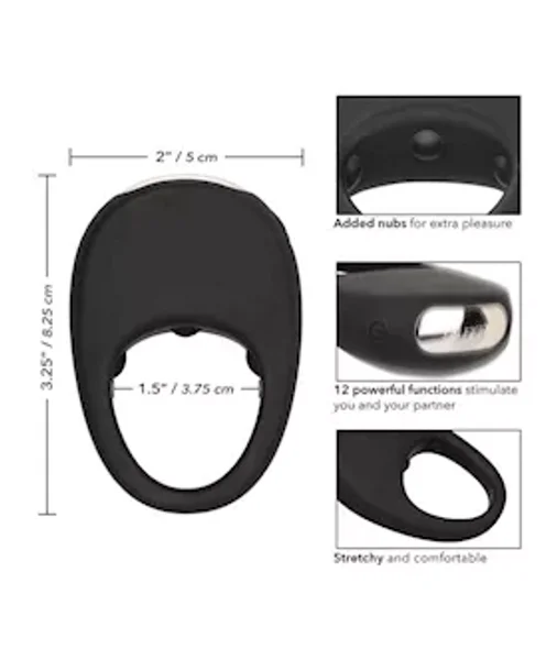 Silicone Rechargeable Pleasure Ring — image 8 of 8