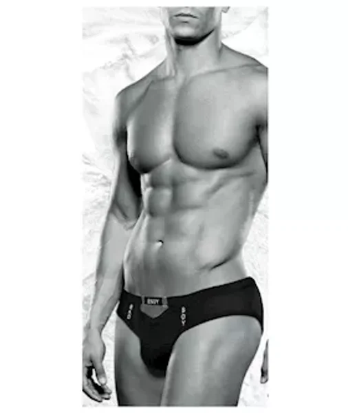 Envy Bad Boy Brief - Black - S/m Bx — image 4 of 6