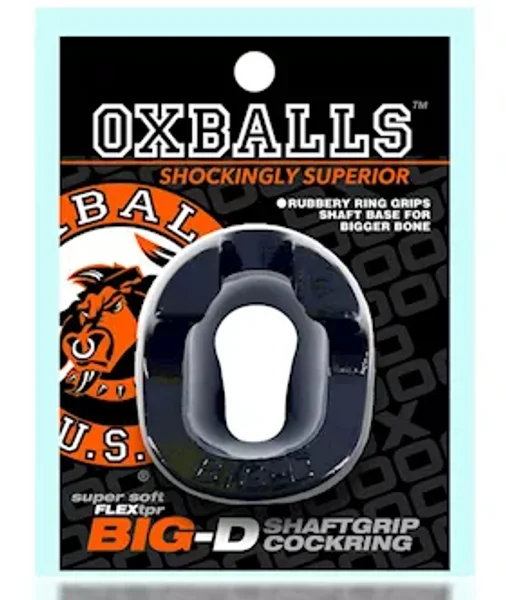 Big-d Shaft Grip Cockring Black — image 8 of 8