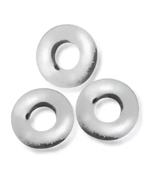 Fat Willy 3-pack Jumbo Cockrings Clear — image 4 of 6